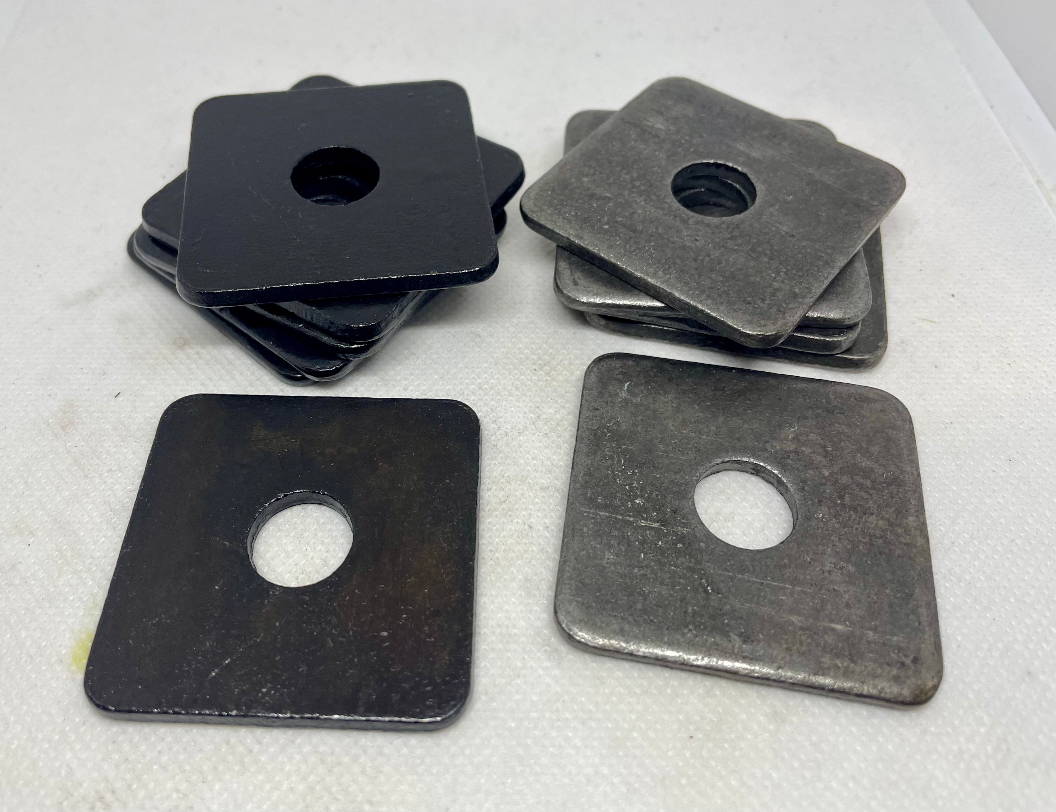 thumbnail image 2 of 50mm X 50mm Square Steel Washer Plates – 2mm Or 3mm Thick – For Matric Bolt By Kian Trade 2 of 6