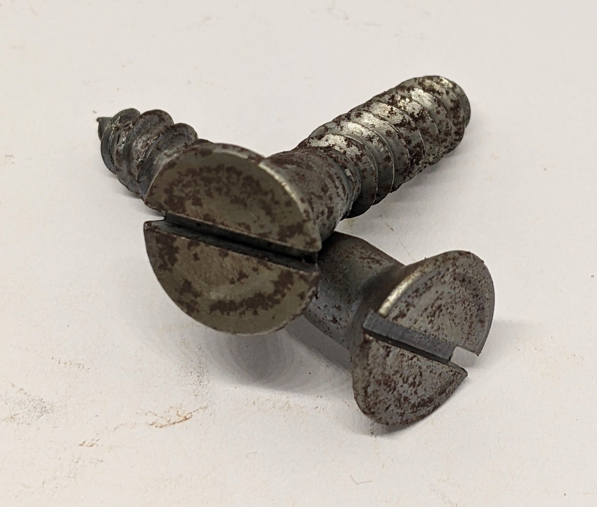 24 x 2" SFH Wood Screws, Plain Blacksmith Bolt & Rivet Supply