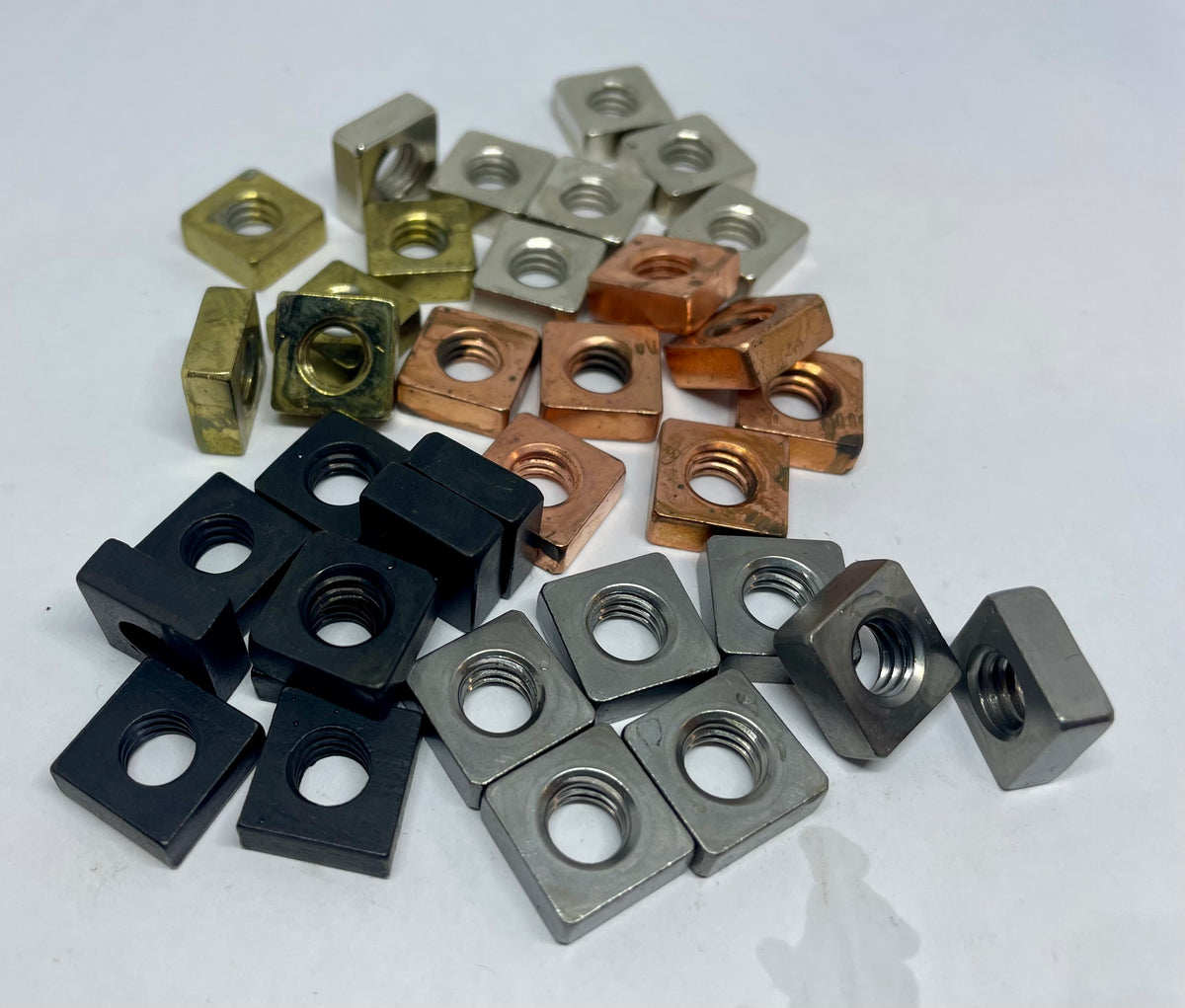 Square Body Rivet Nut Square Machine Nuts – Blacksmith Bolt & Rivet Supply