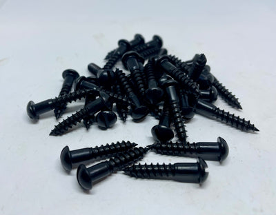 #16 & Larger Slotted Round Head Steel Wood Screws
