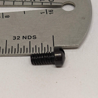 #5-40 X 1/4" Slotted Fillister Head Machine Screws, Black Oxide