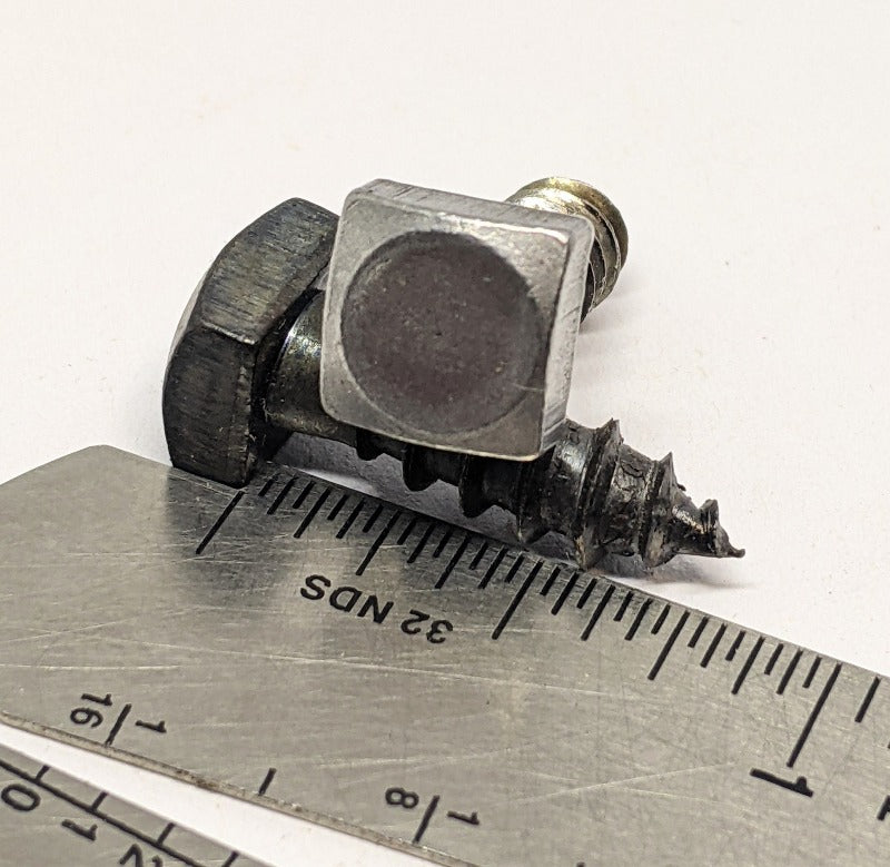 1/4" x 3/4" Square Head Lag Bolts, Plain