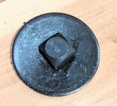 5/16" x 1-5/8" Dia. x 0.146" Round Plate Washers, Black Oxide