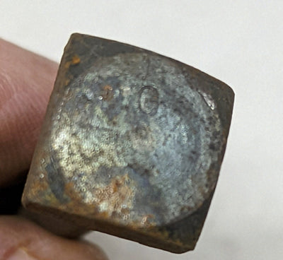 3/8"-16 x 3-1/4" Square Head Machine Bolt & Nut (New Old Stock)