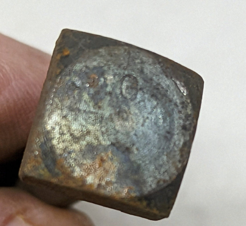 3/8"-16 x 3-1/4" Square Head Machine Bolt & Nut (New Old Stock)