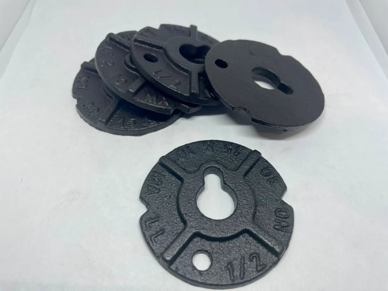 5/8" x 2-3/4" Round Malleable Washer, Black Oxide